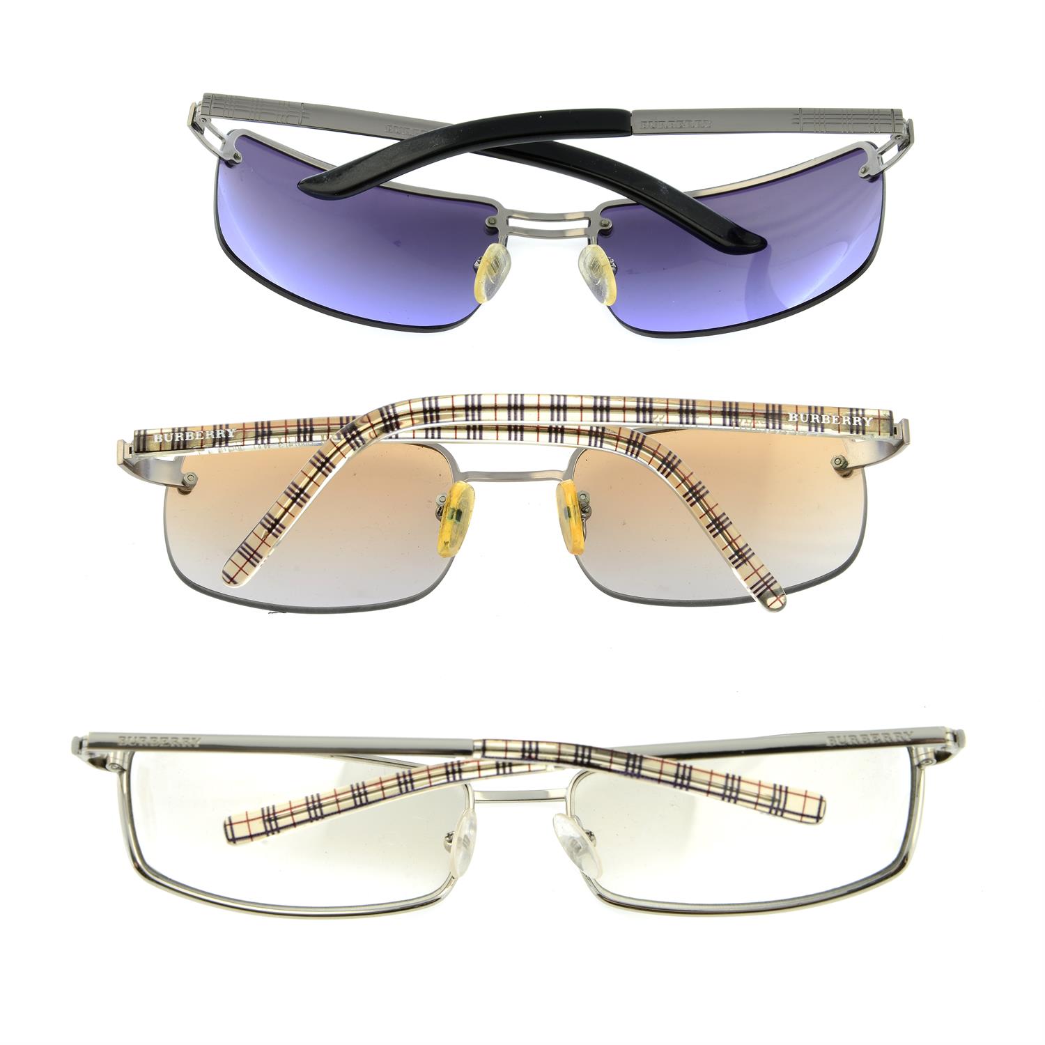 BURBERRY - three pairs of sunglasses. - Image 2 of 3