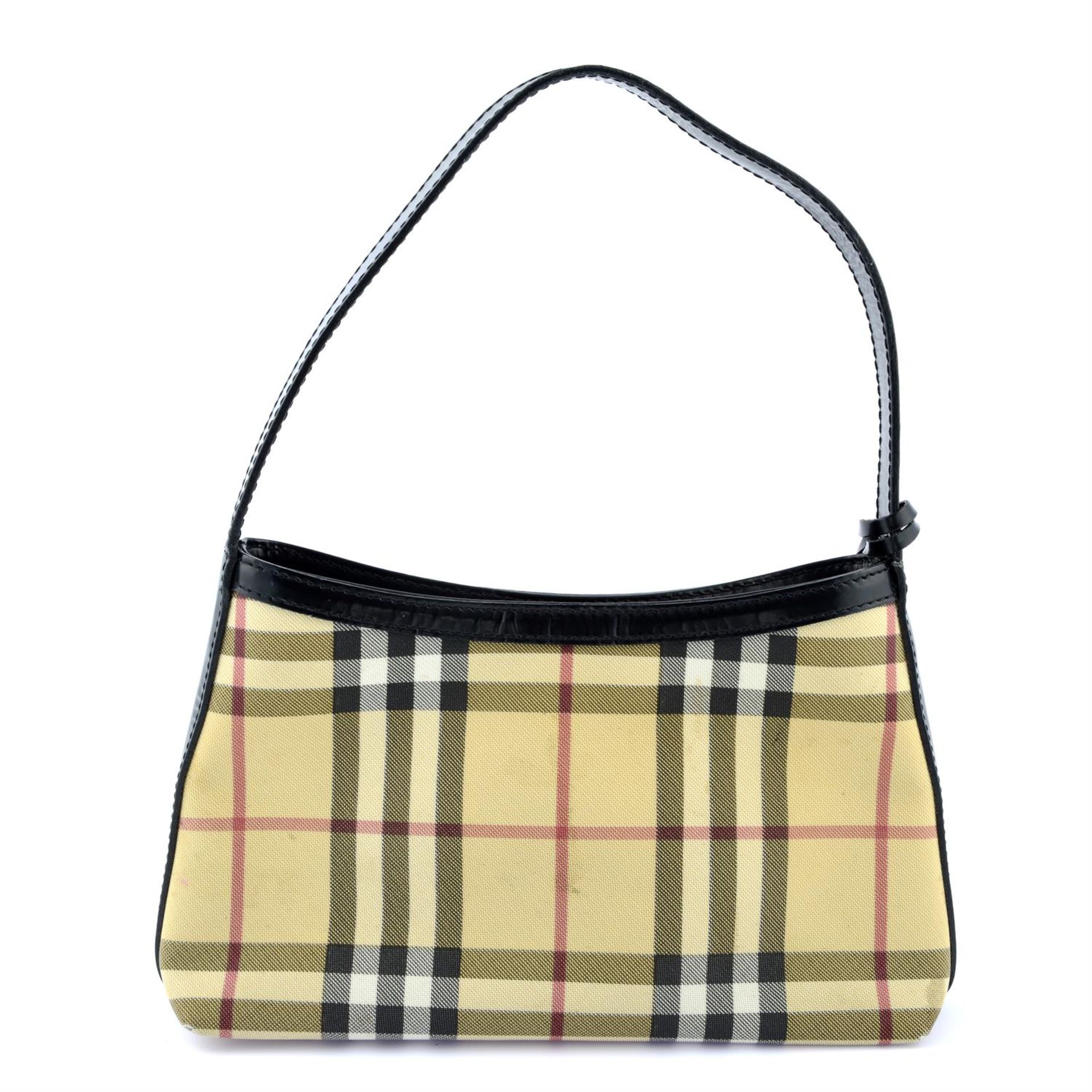 BURBERRY - a Nova check small shoulder bag. - Image 2 of 4