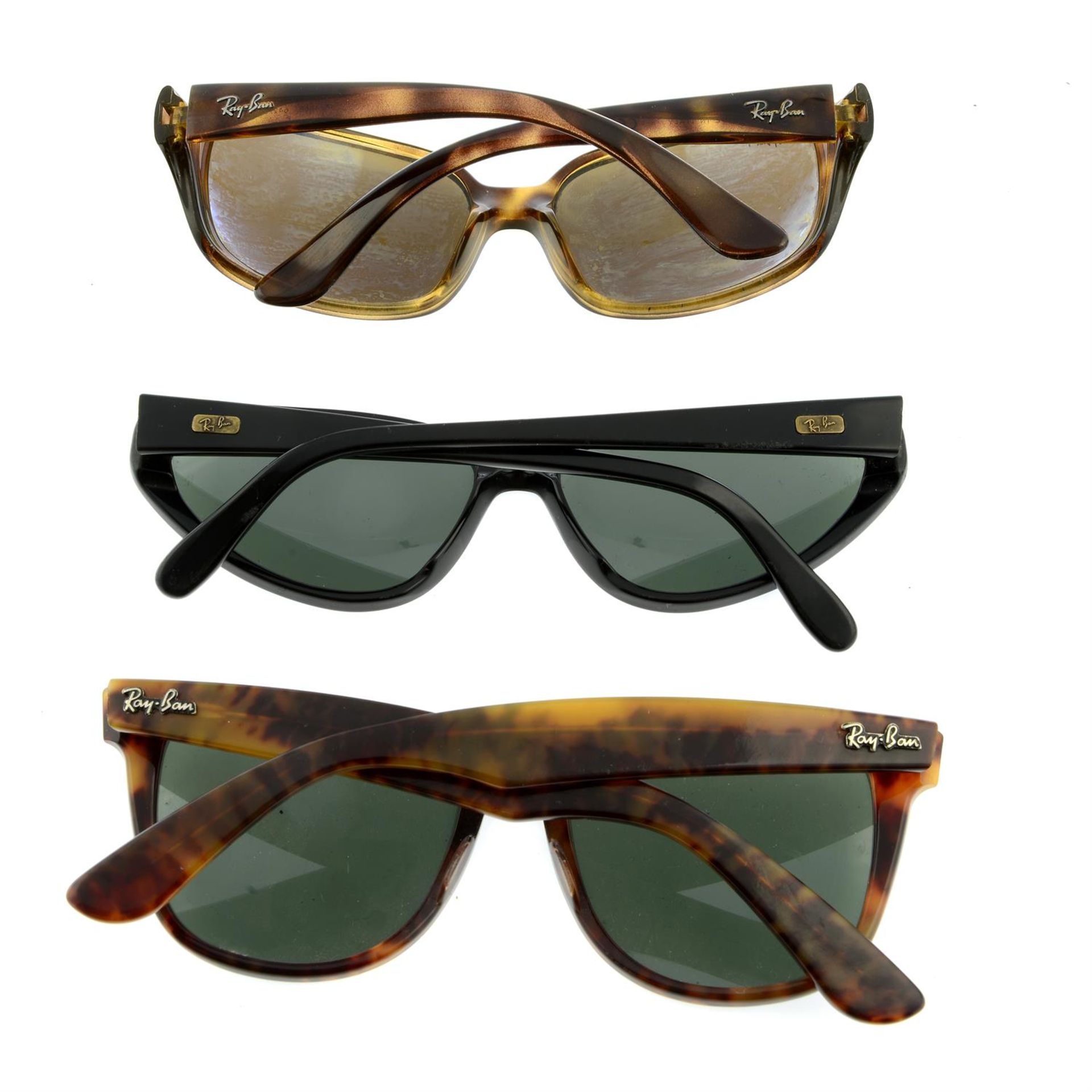 RAY BAN - three pairs of sunglasses. - Image 2 of 3
