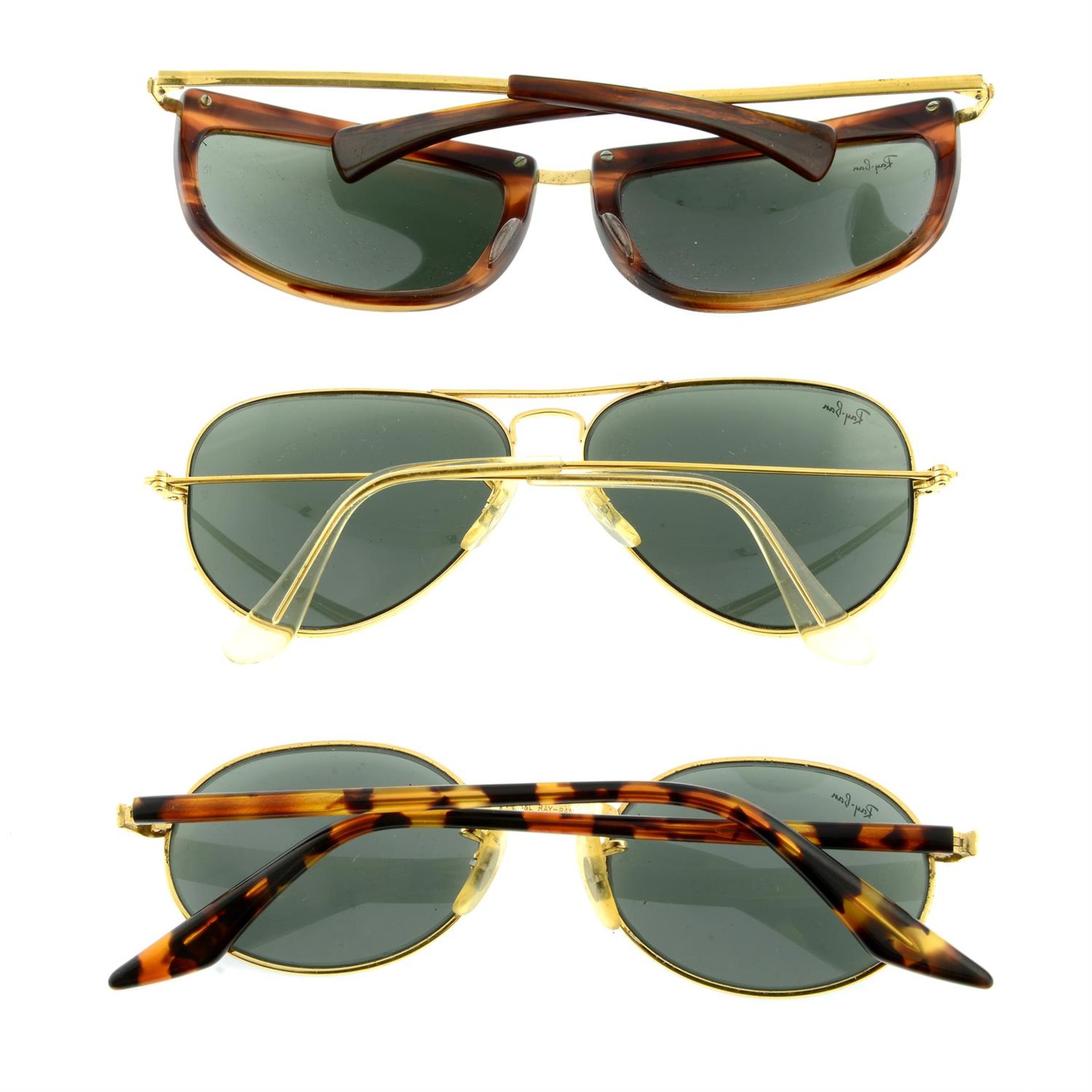 RAY BAN - three pairs of sunglasses. - Image 2 of 3