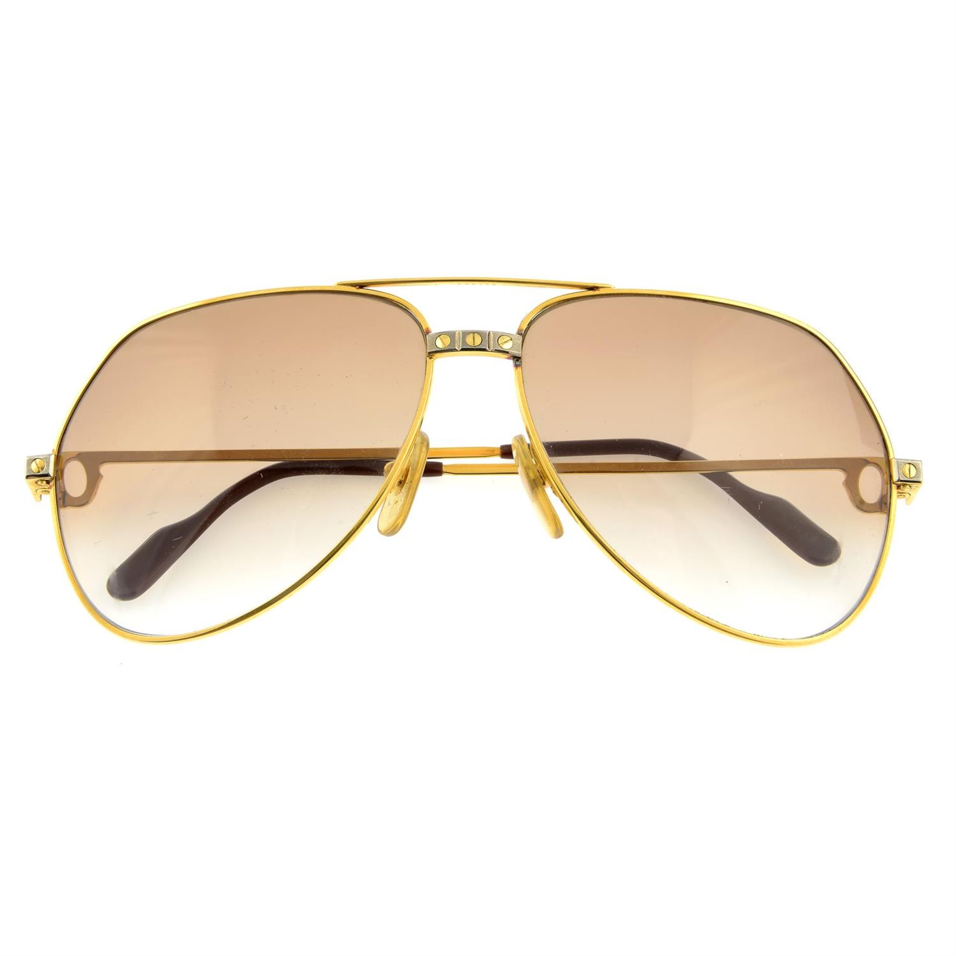 CARTIER - a pair of Vendome Santos sunglasses.