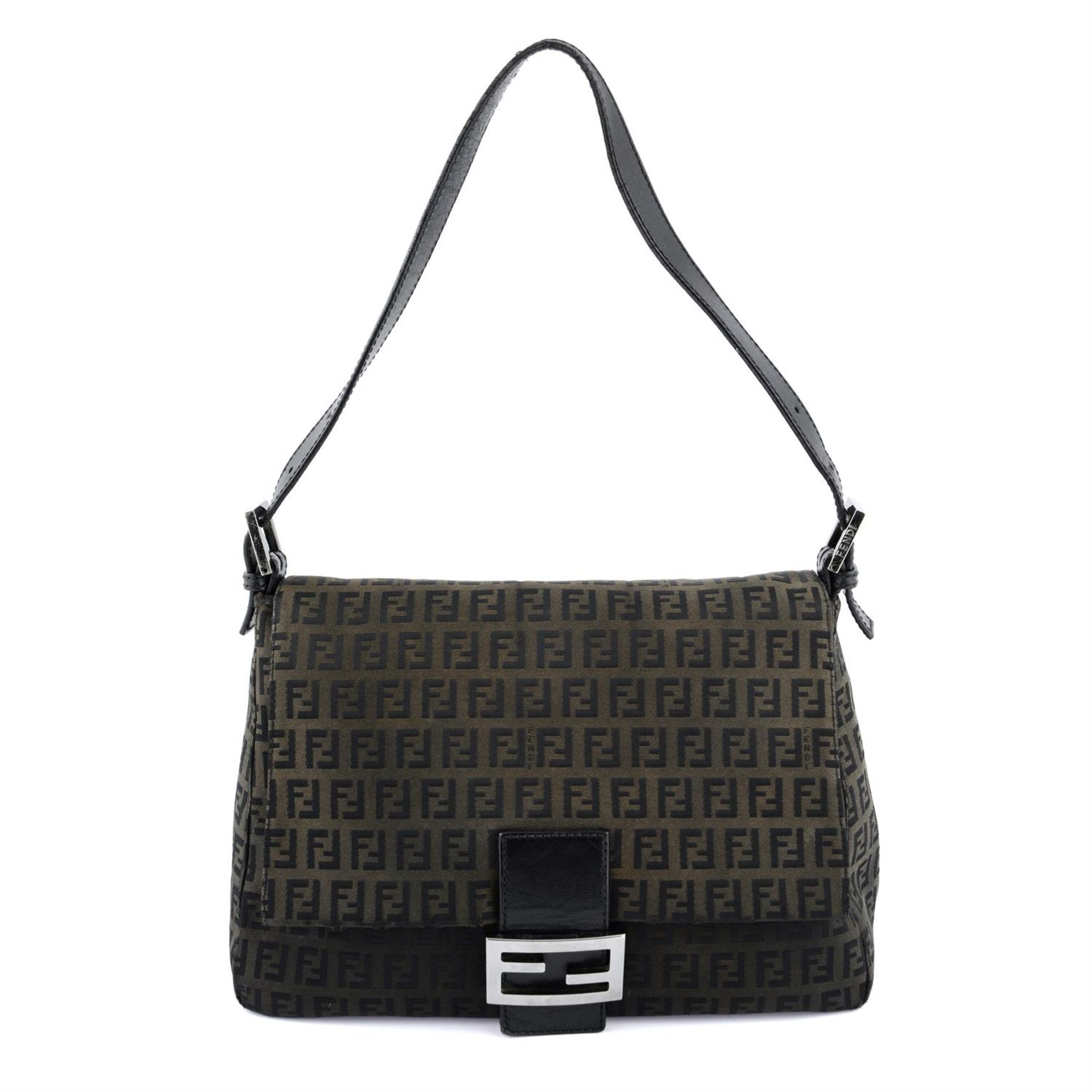 FENDI - a brown Mama Baguette handbag.