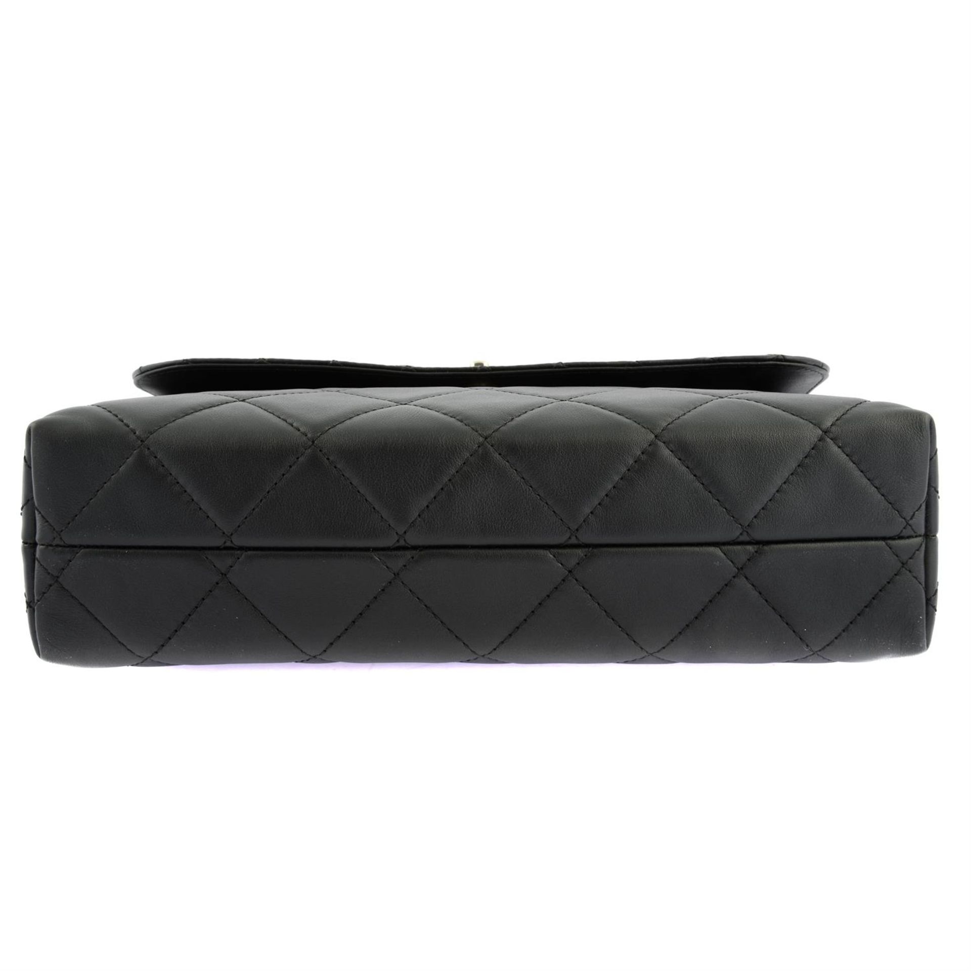CHANEL - a black Calfskin leather Business flap bag. - Image 5 of 6