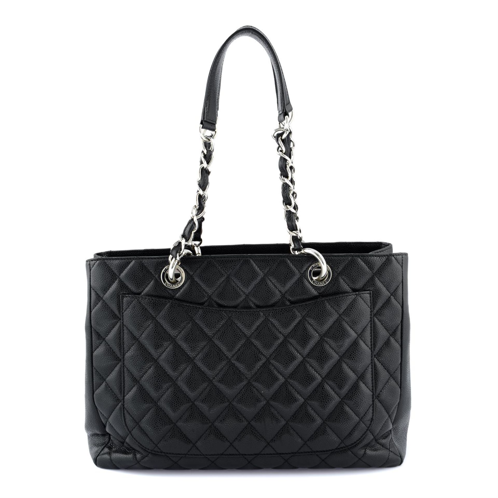 CHANEL - a black Caviar leather GST. - Image 2 of 4