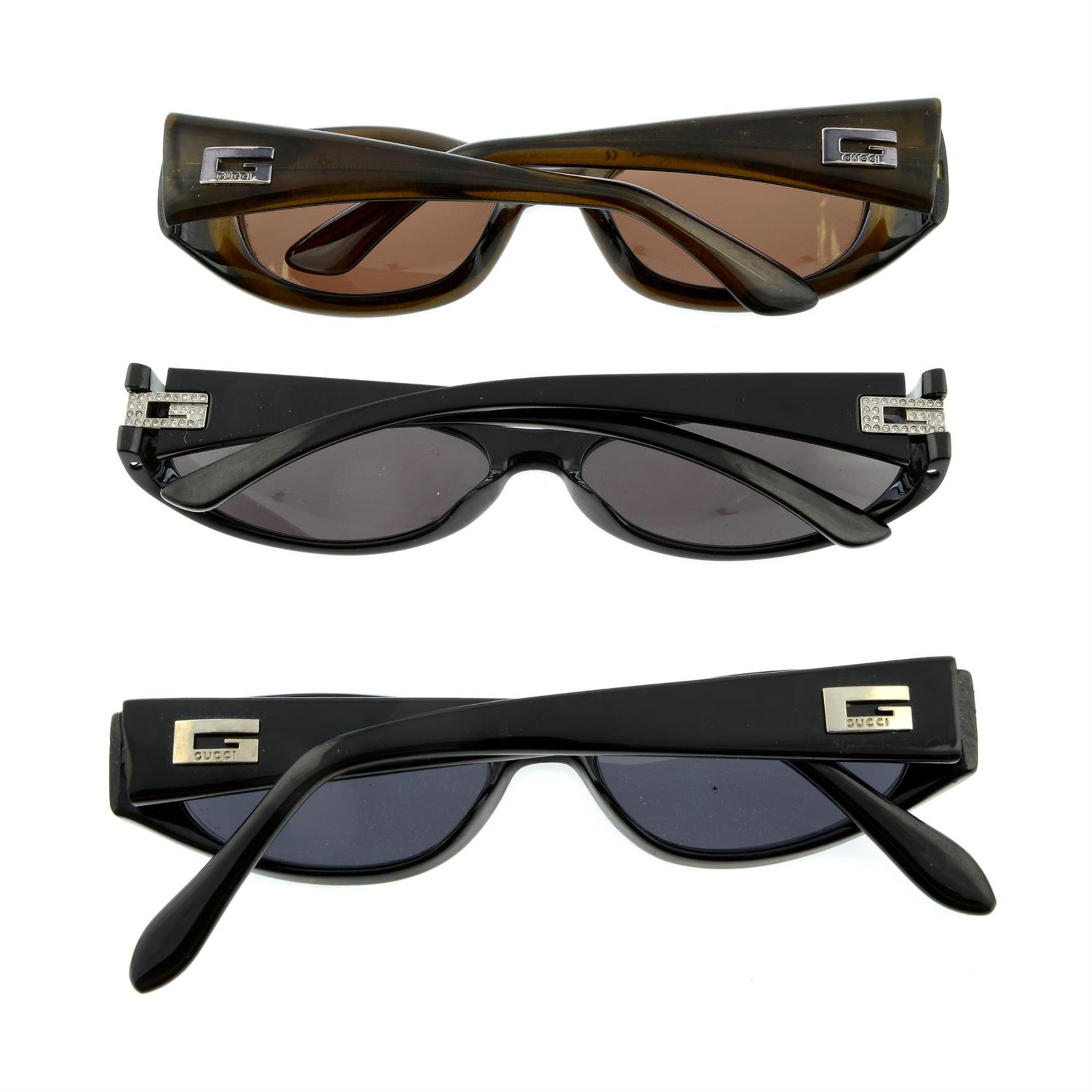 GUCCI - three pairs of sunglasses. - Image 2 of 3