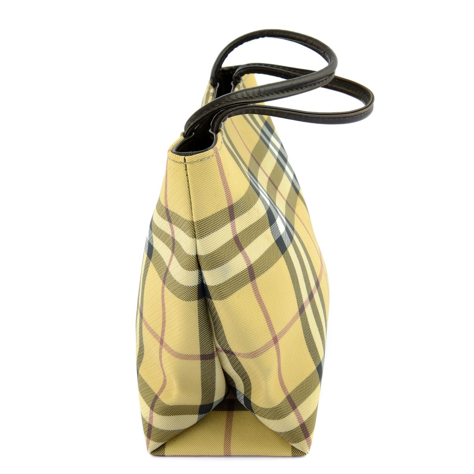 BURBERRY - a Nova check mini shopping tote with matching coin purse. - Image 3 of 6
