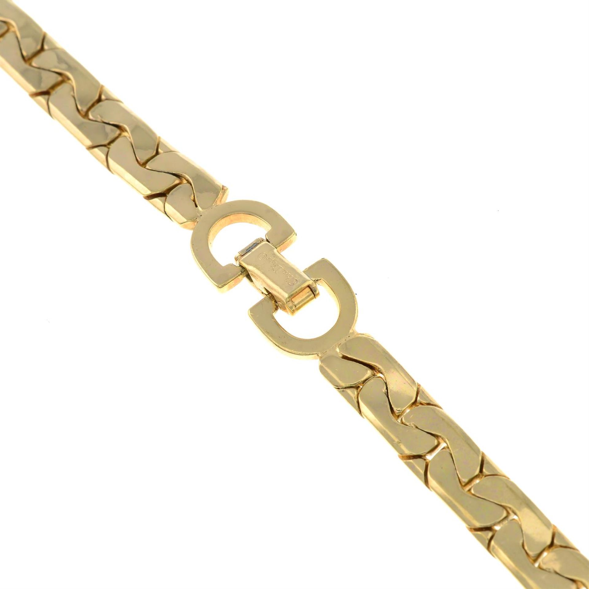 CHRISTIAN DIOR - a snake chain necklace. - Image 3 of 3