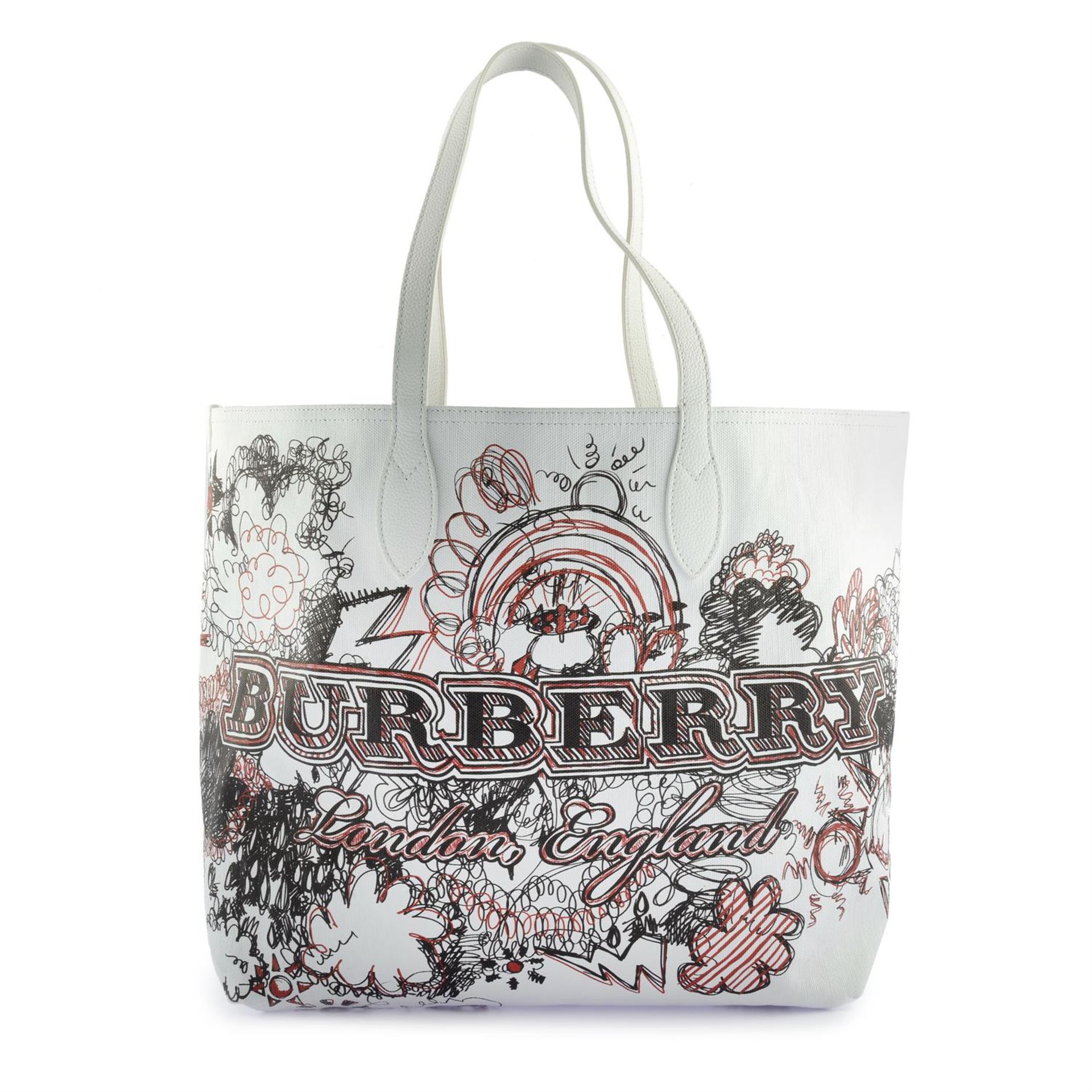 BURBERRY - a Doodle reversible shopping tote. - Image 2 of 10