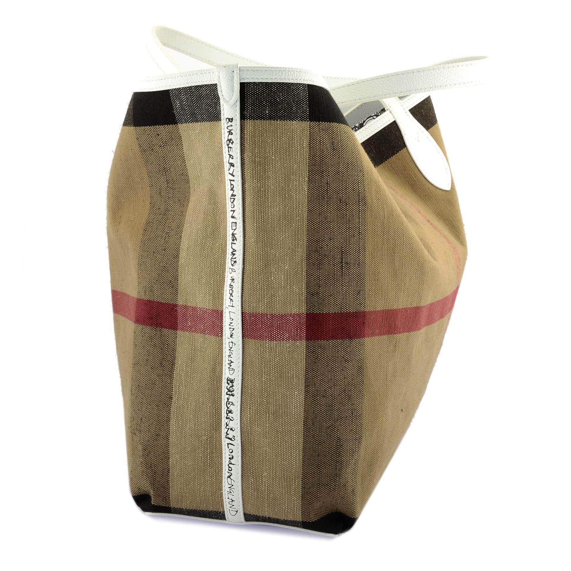 BURBERRY - a Doodle reversible shopping tote. - Image 5 of 10