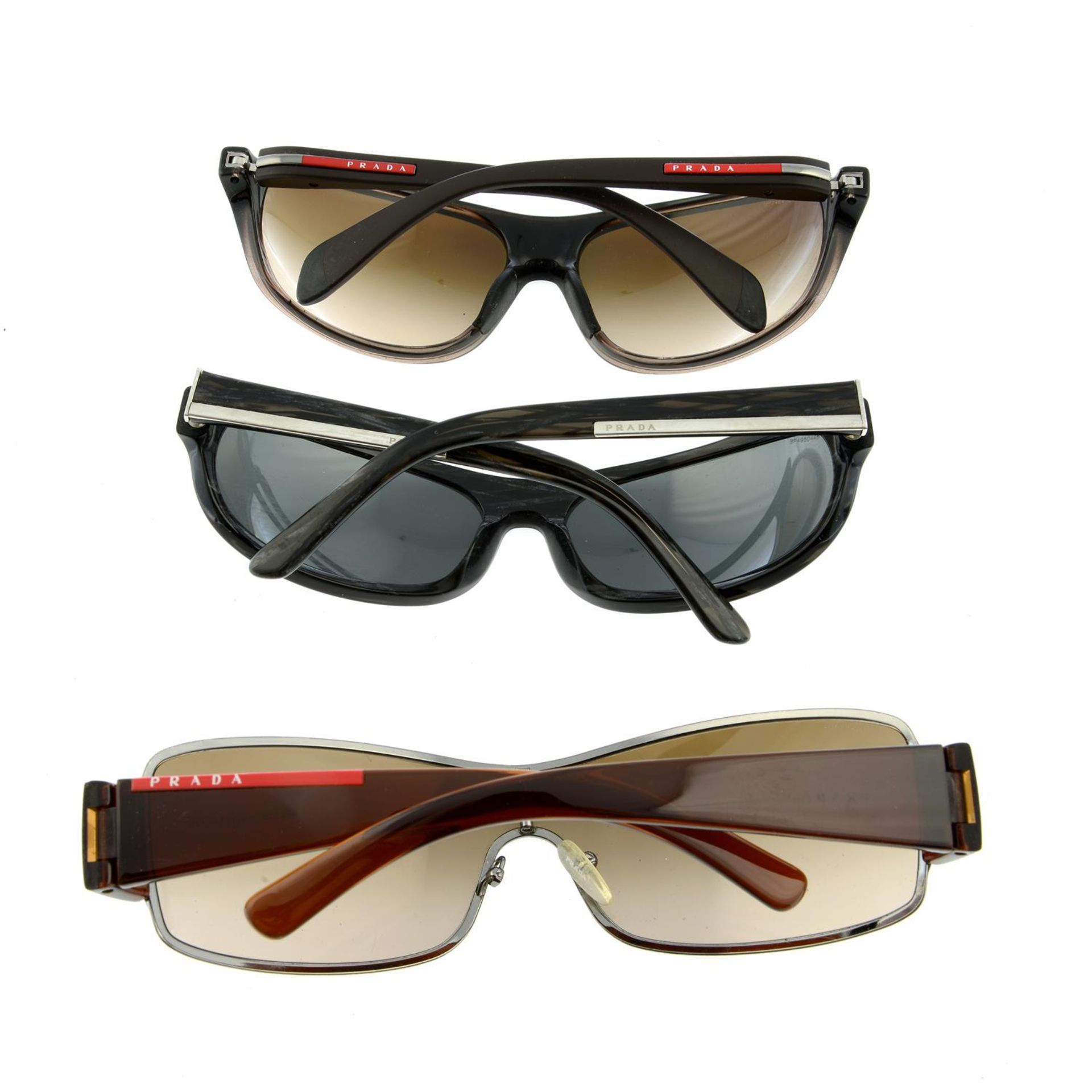 PRADA - three pairs of sunglasses. - Image 2 of 3
