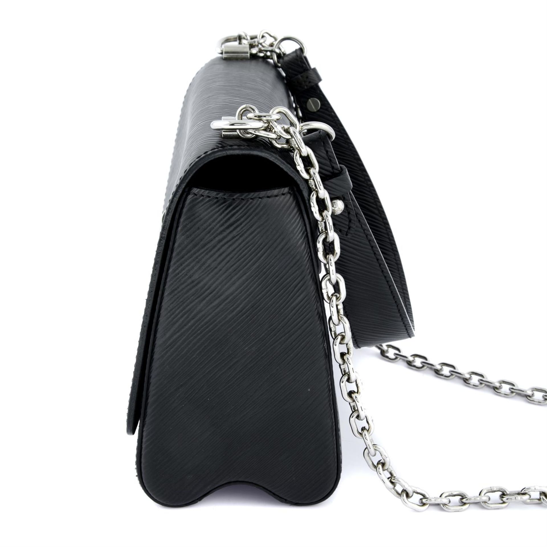 LOUIS VUITTON - a black Epi leather Twist MM shoulder bag. - Image 3 of 4