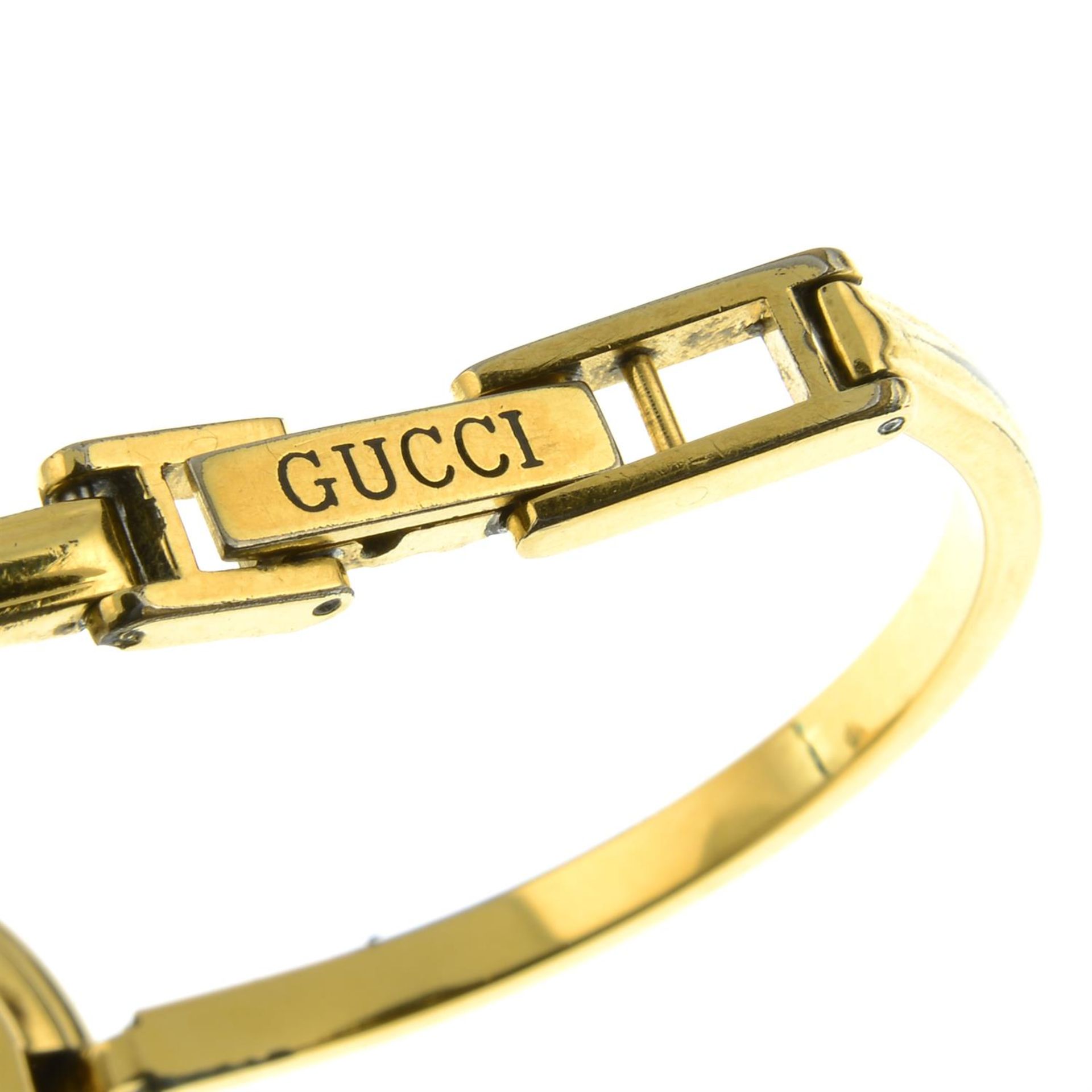 GUCCI - a 1100L watch with interchangeable bezels. - Image 3 of 5