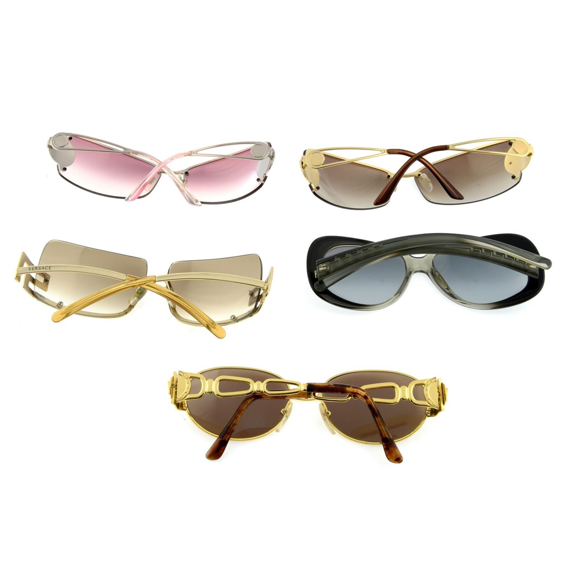 VERSACE - five pairs of sunglasses. - Image 2 of 3