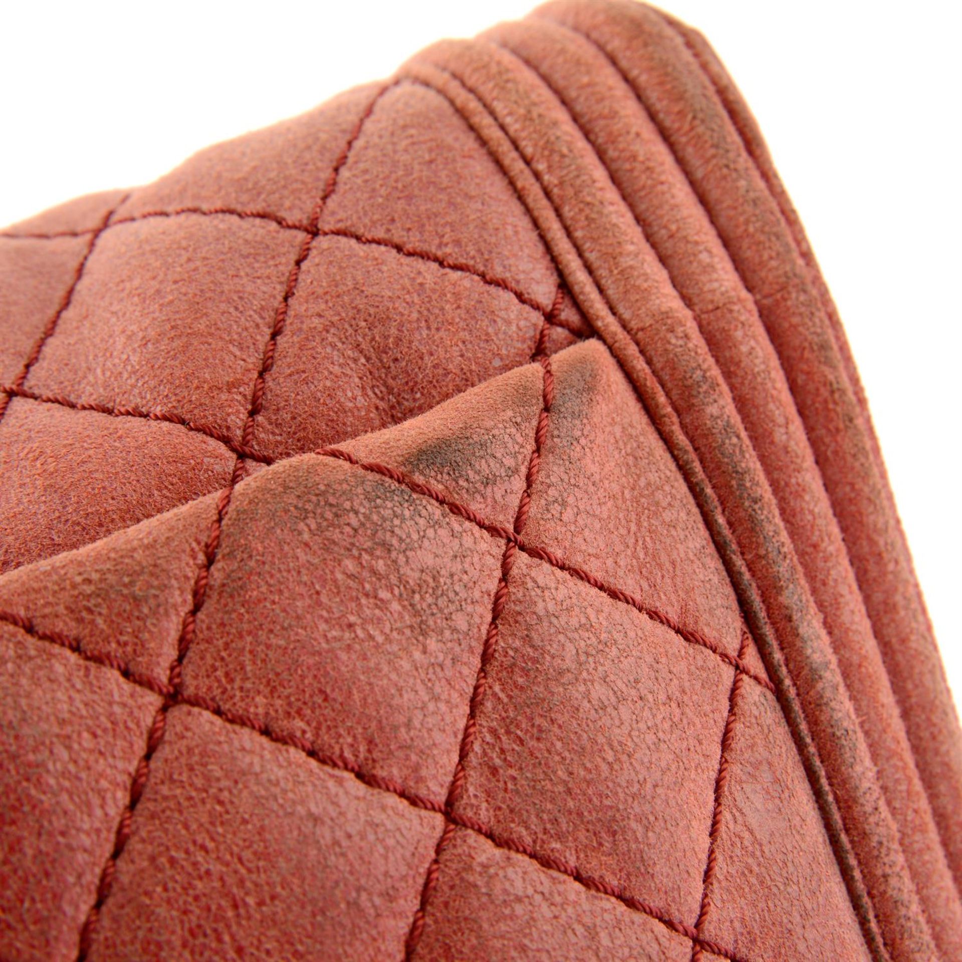 CHANEL - a pink goatskin leather XL Boy bag. - Bild 3 aus 5