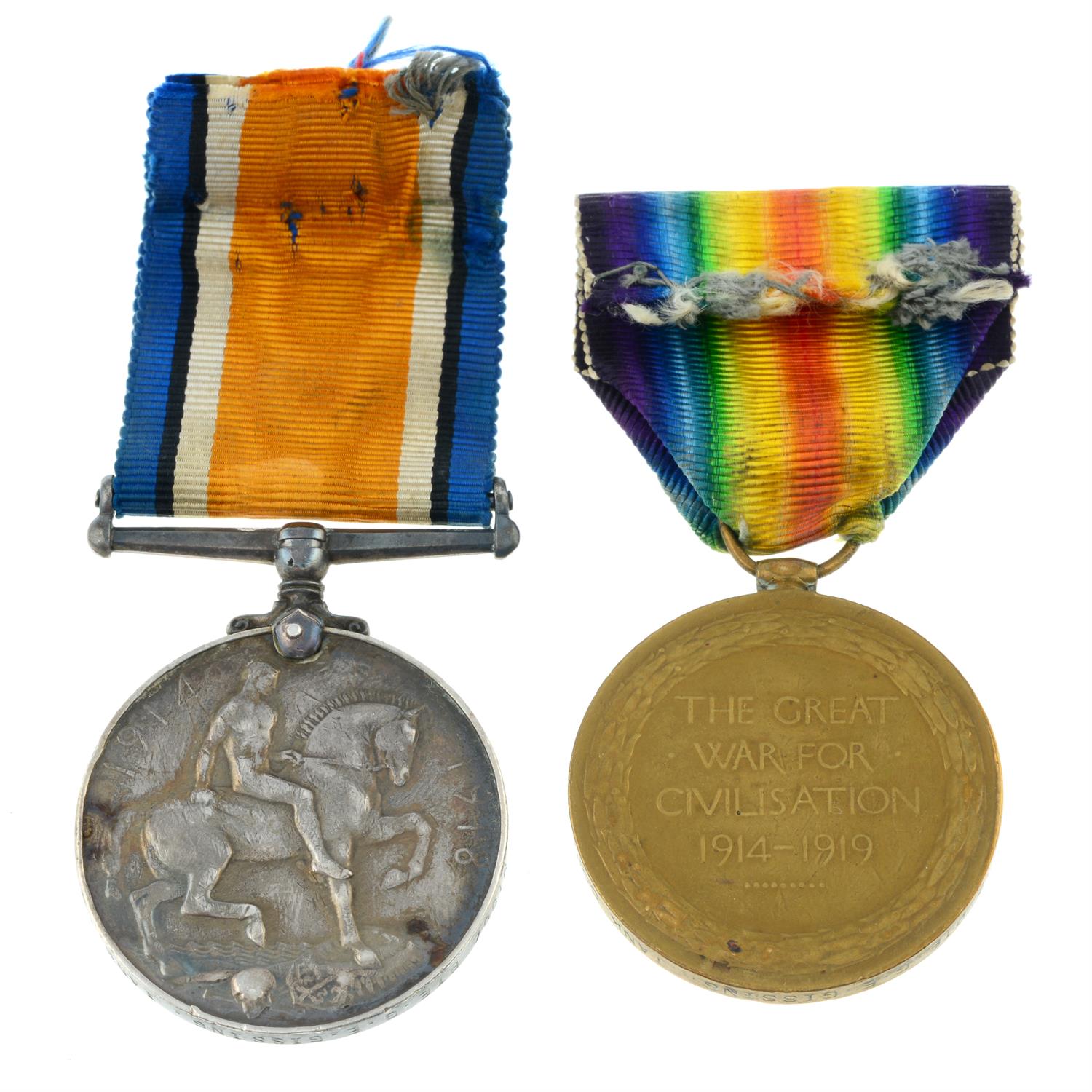 A group of seven Great War and later medals. - Image 2 of 7