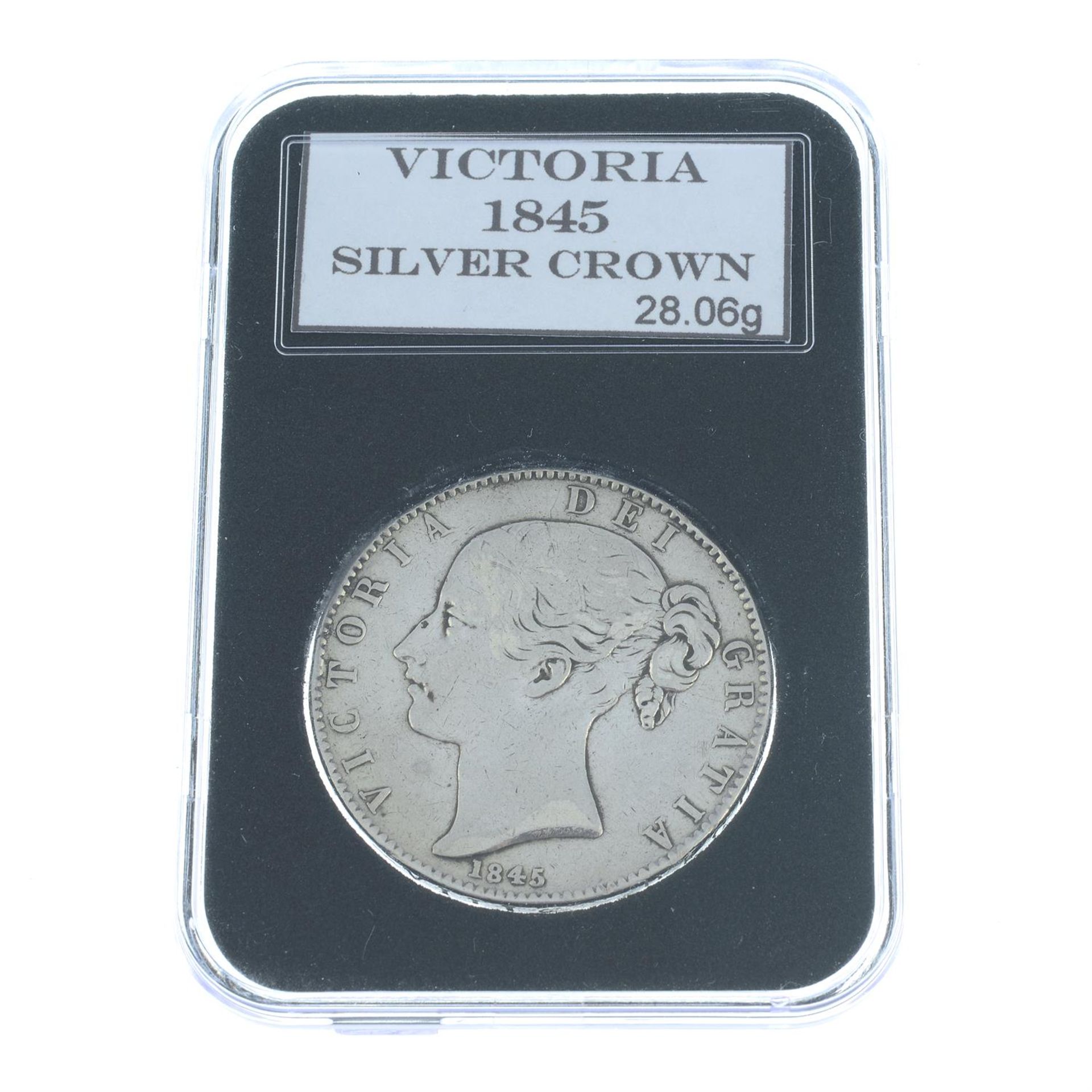 Victoria, Crown 1845. - Bild 3 aus 3