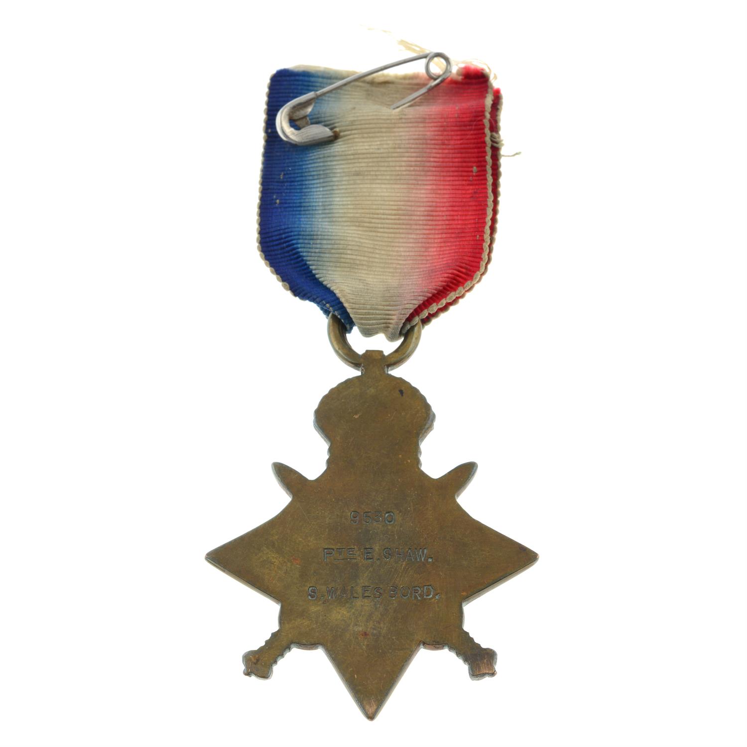 A Great War family group of medals. - Image 4 of 5