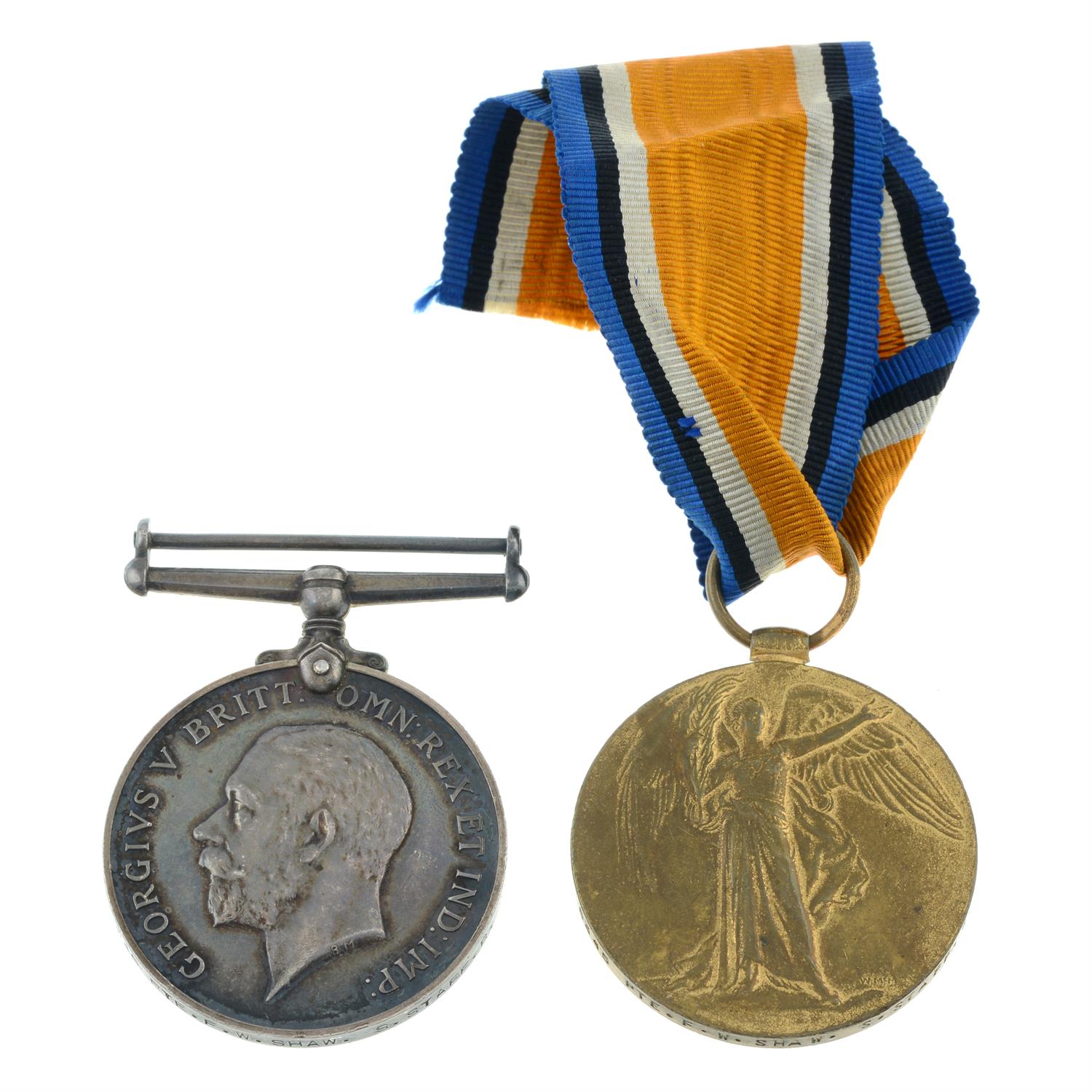 A Great War family group of medals. - Image 5 of 5