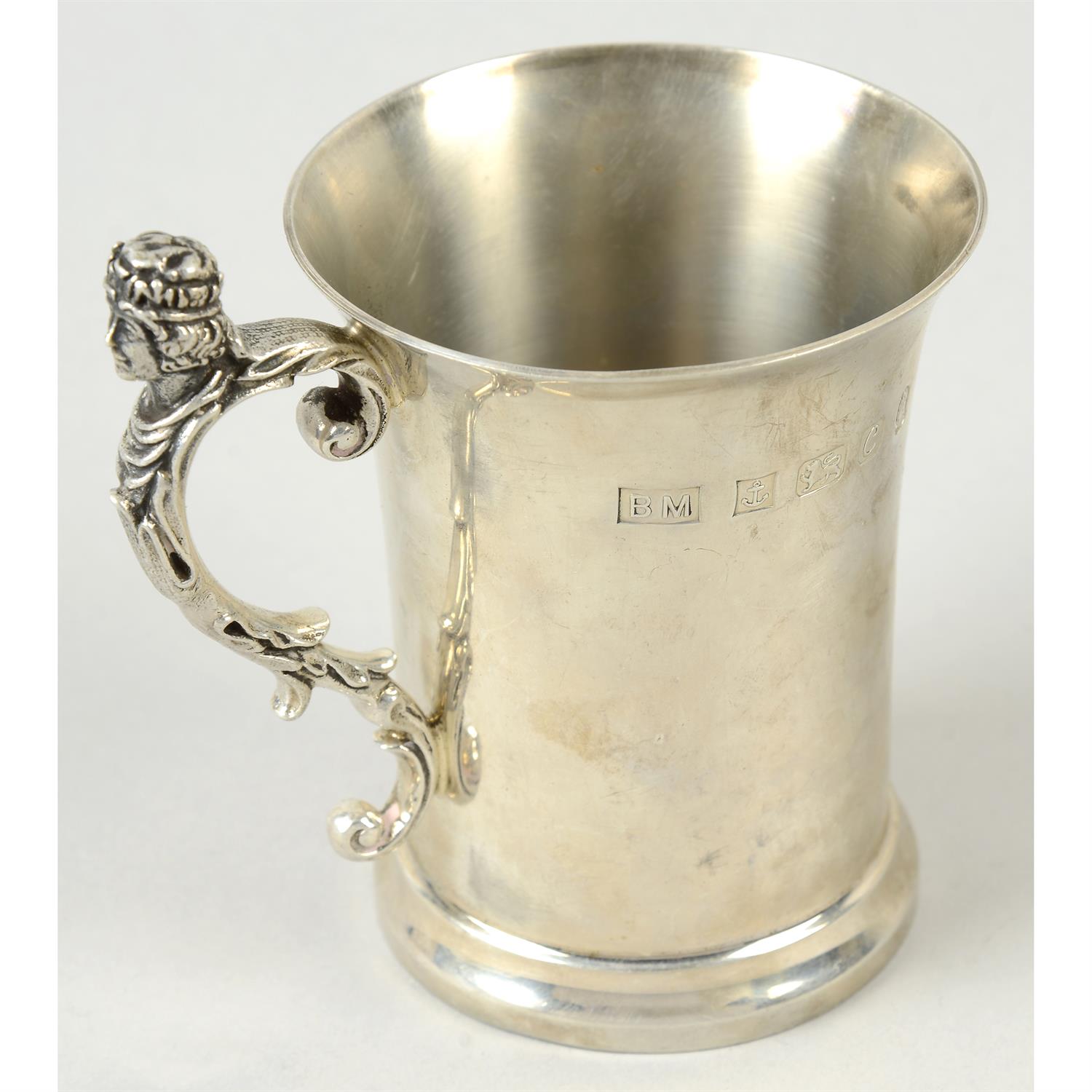 A Silver Jubilee commemorative silver mug. - Image 2 of 3