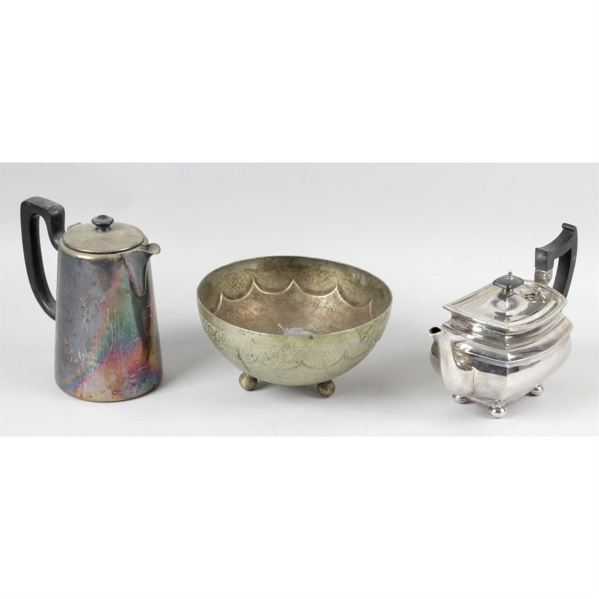 A large mixed selection of assorted silver plated items, to include flatware, etc.