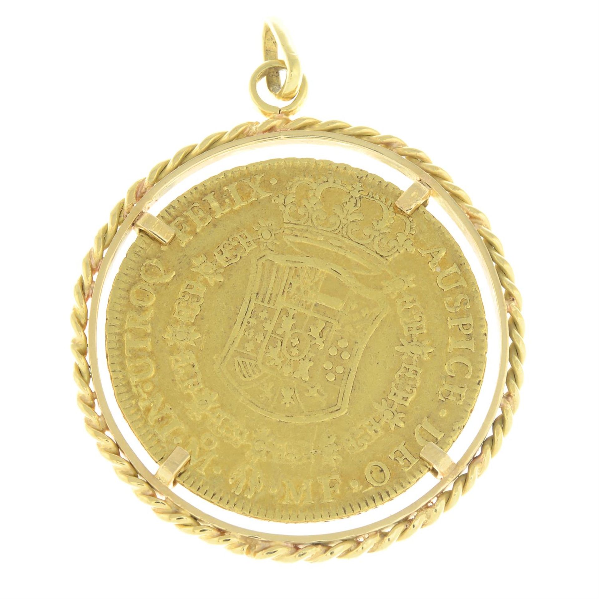 Mexico, Charles III, gold 8-Escudos 1765. - Bild 2 aus 2