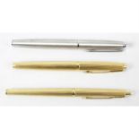 A small selection of assorted pens, to include Waterman and Parker examples. (6)