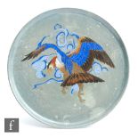 An early 20th Century Royal Doulton Titaniam comport decorated to the centre with an eagle in flight