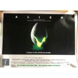 A collection of assorted film posters, various genres, to include British quads, including Alien