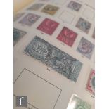 A collection of Great Britain postage stamps, 1840-1970, used, to include 2d blues and 1d red plates