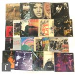 1960s-80s Blues Rock - A collection of LPs, artists include The Allman Brothers Band, Hot Tuna, J.