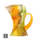 A later 20th Century Kosta Boda limited edition sculpture in the form of a stylised jug of