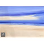 JOHN HORSEWELL (B. 1956)  - A distant horizon, oil on canvas, signed, framed, 75cm x 100cm, frame