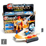 An LJN Thundercats Thunderclaw Ground and Air Defense Vehicles, boxed with instructions, lacking