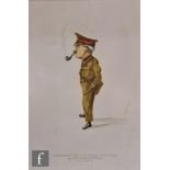 C. HUNT (EARLY 20TH CENTURY) - 'Lieut. General Sir Francis Lloyd, KCB', a watercolour caricature,