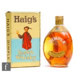 A 1950s/60s Haigs Dimple bottle of whisky, in original box.