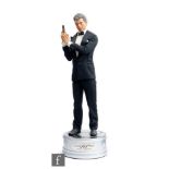 A Sideshow 7122 1:4 scale James Bond Pierce Brosnan figure, limited edition 318/1250, boxed.