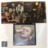 David Bowie - Three David Bowie LPs to include Diamond Dogs, APL1 0576 LP, first pressing,