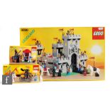 A Lego 6080 King's Castle, appears complete (not checked), with two incomplete sets, 6039 Twin Arm