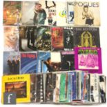 1980s Rock/Pop - A collection of LPs, artists to include Cyndi Lauper, Tina Turner, Madonna, Pouges,