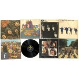 The Beatles - A collection of LPs, to include Abbey Road PCS 7088, first Pressing, misaligned