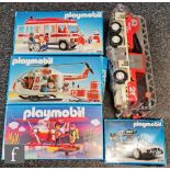 A collection of assorted boxed Playmobil, to include 3149 Police Car, 3866 Adventure Seaplane,
