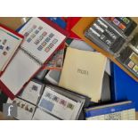 A quantity of British, Commonwealth and foreign postage stamps and covers in albums and stock books,