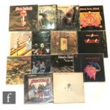 Black Sabbath - A collection of LPs, to include Sabbath Bloody Sabbath WWA 005, Sabotage 9119001,