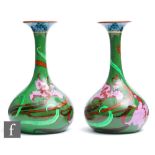 Attributed to Frederick Rhead - Foley (Wileman & Co) - A pair of early 20th Century Art Nouveau