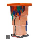 Clarice Cliff - Latona Tree - A shape 369A vase circa 1930, hand painted with a stylised tree and