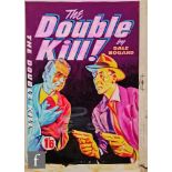 Attributed to Walter Howarth (1928-2008) - Original cover art work for Dale Bogard: The Double Kill,