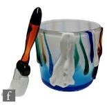 Simone Cenedese - A contemporary Italian Murano glass sculptural vase in the form of a paint pot tin