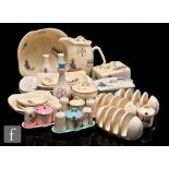 Beswick - A large collection of 1950s and later Ballet wares to include a butter dish, cheese