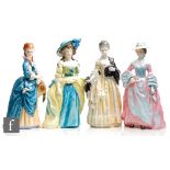 Four boxed Royal Doulton ladies from the Gainsborough Ladies collection comprising Mary Countess