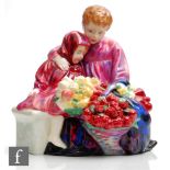 A Royal Doulton figure Flowers Sellers Children HN1342, printed mark.